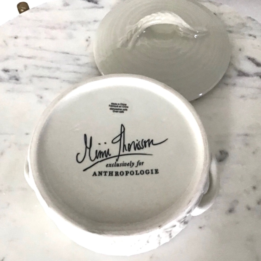Anthropologie Mimi Thorisson Glazed Stoneware Baking Dish Cocotte NIB - Picture 7 of 10